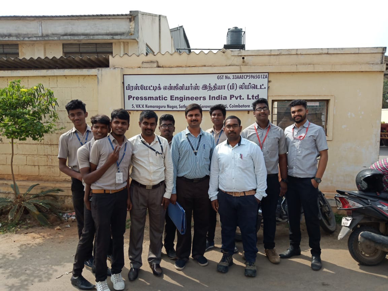 Industrial Visit at Pressmatic Engineers